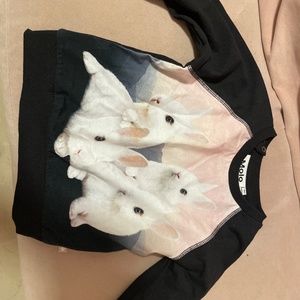 Kids Bunny Sweatshirt Top